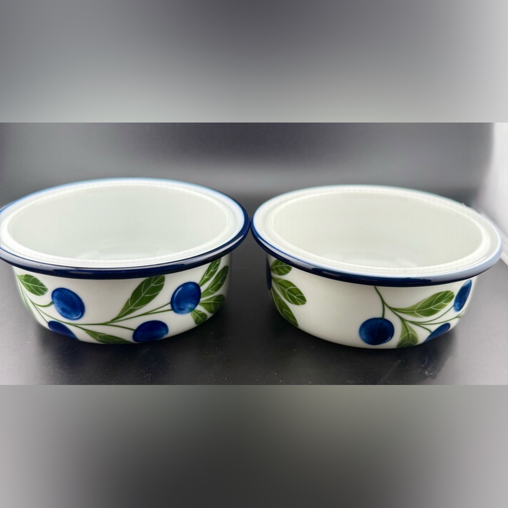 2 Dansk “Berries” ramekins, 5”